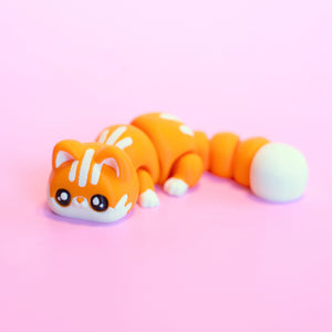 3D Printed Flexi Kitty - Painted Door on Main