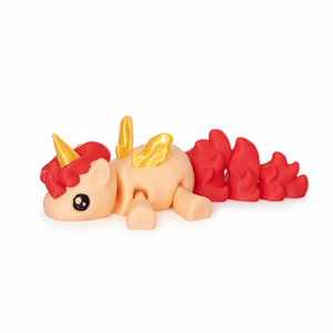 3D Printed Flexi Unicorn - Painted Door on Main