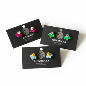 Floral Studs - Lion Bricks - Painted Door on Main