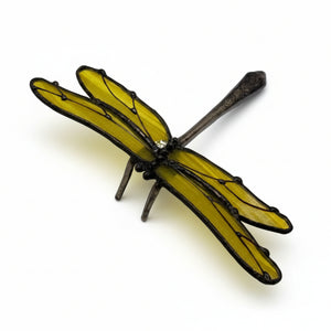 Vintage Fork Dragonfly - Tevlan Glass - Painted Door on Main