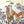 Fox in Phlox Embroidery Kit - Hook, Line & Tinker - Painted Door on Main