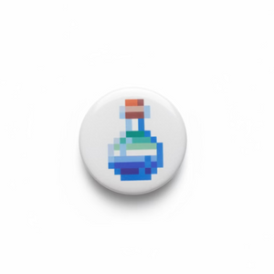 Pixel Pride Potion Bottle Pin-Back Buttons