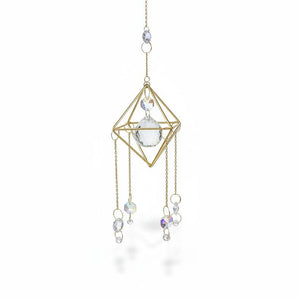 Geometric Crystal Suncatchers - Painted Door on Main