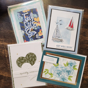 Get Well Cards - Crafty by Nicole - Painted Door on Main