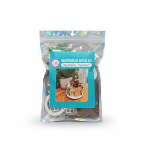 Gingerbread House DIY Kit - Noodle Art - Painted Door on Main