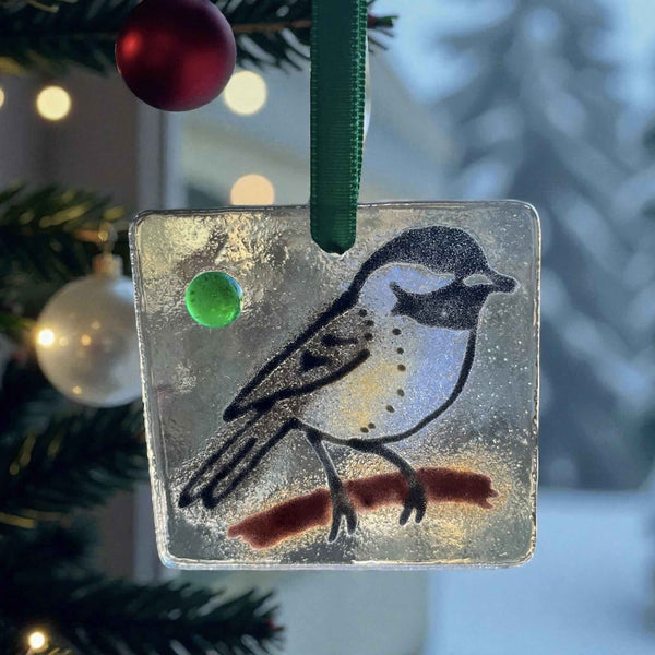 Glass Christmas Ornaments - Gaia's Glasswear - Painted Door on Main