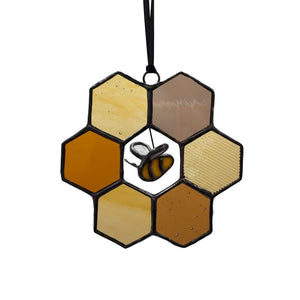 Glass Honeycombs + Beehives - Painted Door on Main