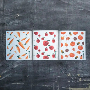 Golden Harvest Swedish Sponge Cloth Set - Painted Door on Main