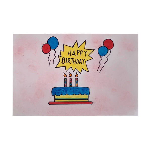 Hand - Drawn Greeting Cards - Shell Cavé Studio - Painted Door on Main