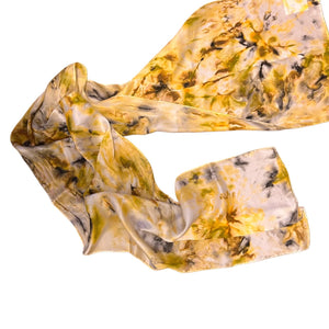 Hand Dyed Silk Scarves - Painted Door on Main
