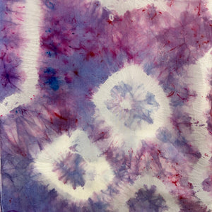 Hand Dyed Silk Scarves - Painted Door on Main