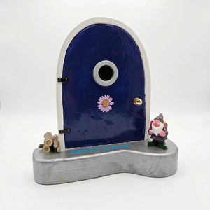 Handcrafted Painted Wood Fairy Doors - Painted Door on Main