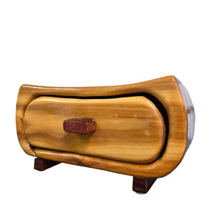 Handcrafted Wood Jewelry Boxes - Painted Door on Main