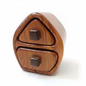 Handcrafted Wood Jewelry Boxes - Painted Door on Main