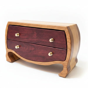 Handcrafted Wood Jewelry Boxes - Painted Door on Main