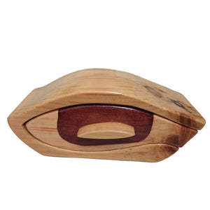 Handcrafted Wood Jewelry Boxes - Painted Door on Main