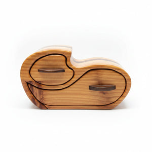 Handcrafted Wood Jewelry Boxes - Painted Door on Main