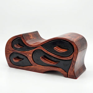 Handcrafted Wood Keepsake Boxes - Painted Door on Main