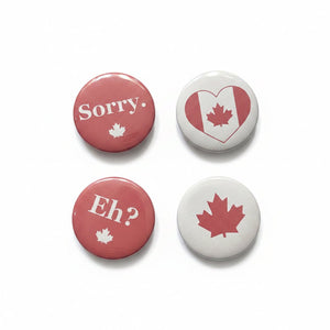 Handmade Canada Buttons - Painted Door on Main