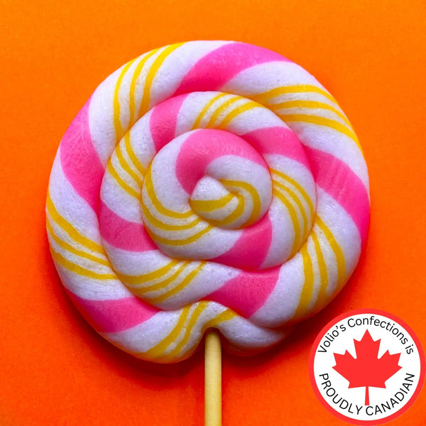 Handmade Whirl Pop - Volio's Confections - Painted Door on Main