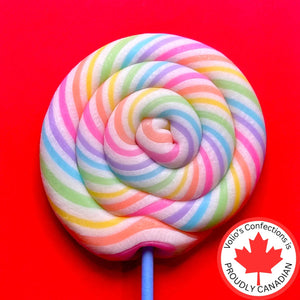 Handmade Whirl Pop - Volio's Confections - Painted Door on Main