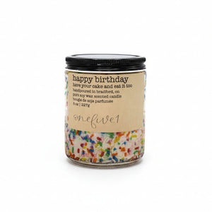 'Happy birthday' Soy Wax Candle - Painted Door on Main