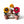 “Happy Fall” Felt Autumn Flowers - ForgetBKnot - Painted Door on Main