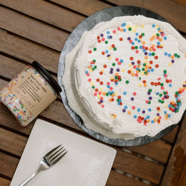 'Have your cake & eat it too' Candle - onefive1 - Painted Door on Main