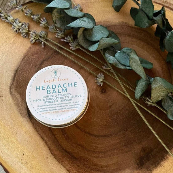 Headache Tallow Balm - Lazuli Farms - Painted Door on Main