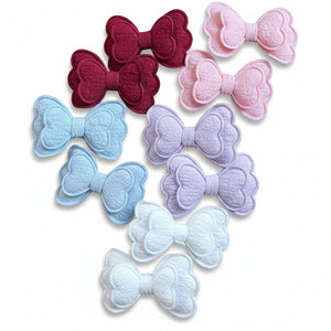 Heart Petal Hair Clips - Alayna B & Co. - Painted Door on Main