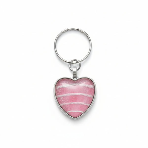 Heart Snakeskin Keychains - Mr Slithers' Boutique - Painted Door on Main