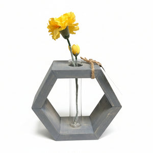 Hexagon Propagation Station - Larcher Woods & Crafts - Painted Door on Main