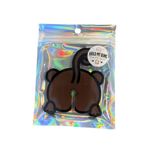 'Hold My Buns' Bag Clip - Painted Door on Main