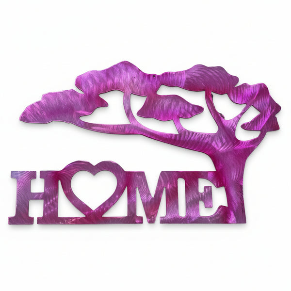 Home Sign - Just art by Mark - Painted Door on Main