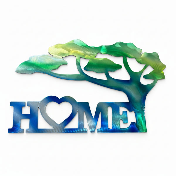 Home Sign - Just art by Mark - Painted Door on Main