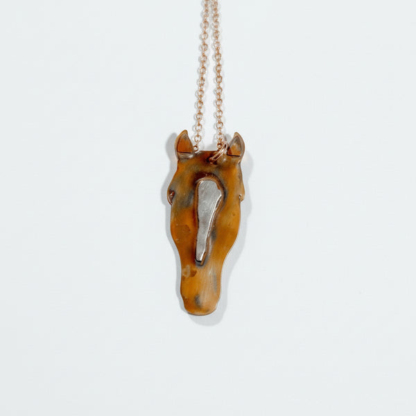 Horse Head Necklaces - Peaks to Prairies Handmade - Painted Door on Main