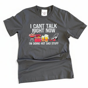 'Hot Dad Stuff' T-Shirt - Thumbprint Designs - Painted Door on Main