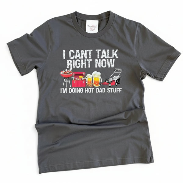 'Hot Dad Stuff' T-Shirt - Thumbprint Designs - Painted Door on Main