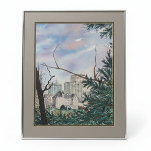 'Hotel Macdonald' Original Art - Painted Door on Main
