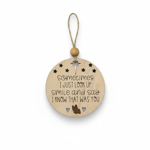 'I Know That Was You' Ornament - Painted Door on Main