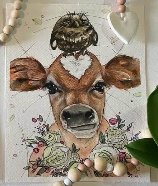 Illustrative Cards - Art by Kyla - Painted Door on Main