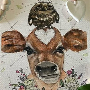 Illustrative Coasters - Art by Kyla - Painted Door on Main