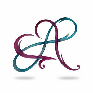  Infinity Heart - Just art by Mark - Painted Door on Main