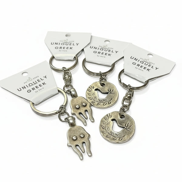 Keychains - Uniquely Greek by Barb - Painted Door on Main