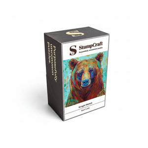 'Knight Watch' Wood Puzzle - StumpCraft - Painted Door on Main