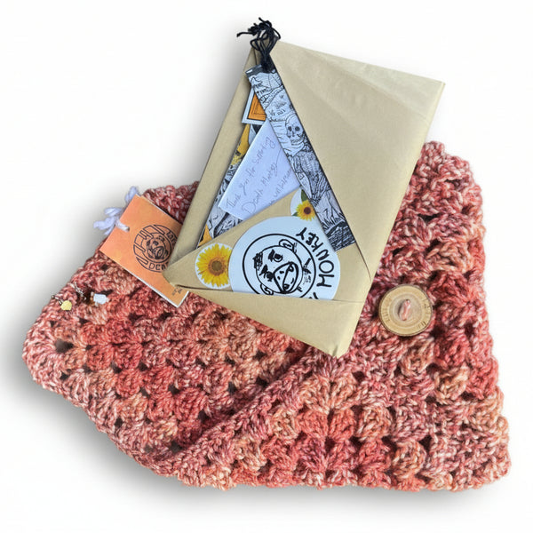 Knitted Book Sleeves - Death Monkey - Painted Door on Main