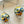 Lampwork Beads + Sterling Silver Earring - Painted Door on Main