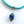 Lampwork Glass + Cotton Cord Drop Necklace (Short) - Painted Door on Main