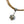 Lampwork Glass + Cotton Cord Drop Necklace (Short) - Painted Door on Main
