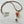 Lampwork Glass Heart + Leather Necklace (LHLL) - Painted Door on Main